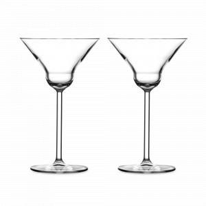 Набор из 2-х бокалов для мартини, 190 мл, хрустальное стекло, серия Vintage, NUDE GLASS, Турция, Наборы бокалов для мартини 2 шт.