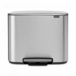 Контейнер для мусора с педалью, 36 л, нержавеющая сталь, стальной, серия BO PEDAL BIN, BRABANTIA, Бельгия, Мусорные ведра на кухню