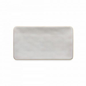 Блюдо прямоугольное Branca, 28 х 16 см, керамика, белый, серия Roda, COSTA NOVA, Португалия, Roda COSTA NOVA