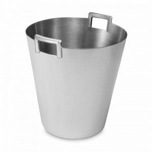 Ведро для охлаждения шампанского, 20 см, нержавеющая сталь 18/10, стальной, серия NewPort, GUY DEGRENNE, Франция, Ведра для шампанского и льда