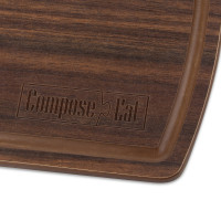 Доска разделочная композитная с желобом, 22х15см, орех, серия Fashion, ComposeEat, Россия_00811630043596729485.jpg