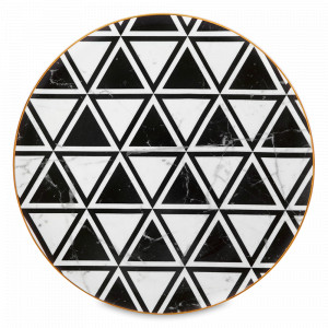 Блюдо сервировочное круглое, 33 см, фарфор, декор, серия Carrara, VISTA ALEGRE, Португалия, Блюда из фарфора