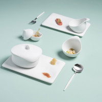 Чаша сервировочная с крышкой, 9.5 х 12 см, фарфор, белый, серия The Tablet, COOKPLAY, Испания_00815520057241526448.jpg