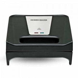 Гриль со сменными панелями, нержавеющая сталь, черный, ROMMELSBACHER, Германия, ROMMELSBACHER (Германия)