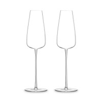 Набор из 2-х бокалов для шампанского, 330 мл, стекло, серия Wine Culture, LSA International, Великобритания