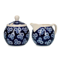 Сахарница и молочник, 290 мл, керамика, синий, серия London Pottery, KITCHEN CRAFT, Великобритания