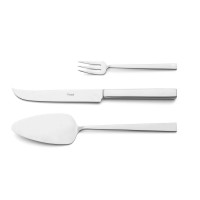 Набор столовых приборов на 12 персон, 130 предметов, нержавеющая сталь 18/10, стальной, серия Bauhaus, CUTIPOL, Португалия_00821980068311675762.jpg