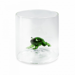 Стакан для воды «Лягушка», 250 мл, стекло, серия Monterey, WD Lifestyle, Италия, Стаканы для воды