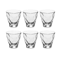 Набор из 6-ти стаканов для воды, 220 мл, хрустальное стекло, серия Riflessi, RCR, Италия, 