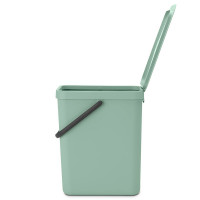 Контейнер встраиваемый для мусора, 25 л, пластик, мятный, серия SORT GO, BRABANTIA, Бельгия_00812680043880925186.jpg