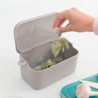 Контейнер для пищевых отходов, 1,8 л, пластик, серый, серия Sink Side, BRABANTIA, Бельгия_00809000057042387905.jpg