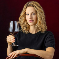 Набор из 2-х бокалов для красного вина CABERNET/ MERLOT / COCKTAIL, 830 мл, 23.5 см, хрусталь, серия Grape Riedel, RIEDEL, Австрия_00816580046580178018.jpg