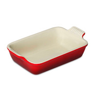 Форма для запекания, 26 х 19 см, керамика, вишня, серия Cerise, LE CREUSET, Франция