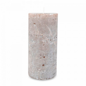 Свеча цилиндрическая, 7 х 15 см, серебристый, Luz Your Senses, Бельгия, LUZ YOUR SENSES (Бельгия)