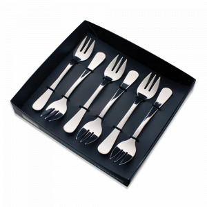 Набор для устриц из нержавеющей стали, 6 предметов, на 6 персон, серия Rocco, HERDMAR, Португалия, HERDMAR (Португалия)