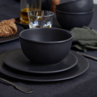 Тарелка закусочная Black, 22 см, керамика, черный, серия Roda, COSTA NOVA, Португалия_00818100067947701254.jpg