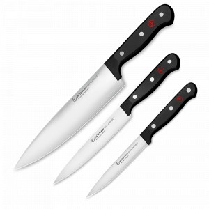 Набор из 3-х кухонных ножей поварская тройка, серия Gourmet, WUESTHOF, Золинген, Германия, Поварские тройки ножей