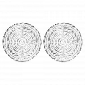 Набор из 2-х обеденных тарелок, 32 см, хрустальное стекло, серия Ethno, NACHTMANN, Германия, NACHTMANN (Германия)