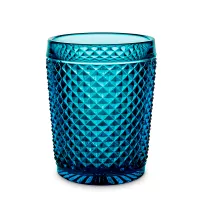 Стакан для воды, 280 мл, стекло, синий, серия Bicos Blue, VISTA ALEGRE, Португалия, 