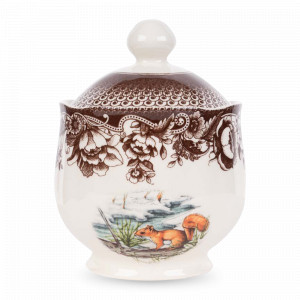 Сахарница , 280 мл, фарфор, белый, декор, серия Haydon Grove, GRACE BY TUDOR, Великобритания, Сахарницы