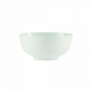Салатник порционный, 15 см, фарфор, мятный, рельеф, серия Волна, DECOR DE TABLE, Россия, Пиалы, салатники индивидуальные