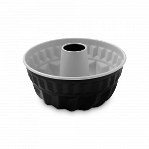 Форма для выпечки кекса фигурная, 23 см, сталь с антипригарным покрытием, черный, серия Silver Elegance, GUARDINI, Италия, GUARDINI (Италия)