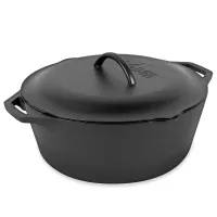 Жаровня с крышкой, 7 л, 30 х 18 см, чугун, серия Classic, LODGE, США, 