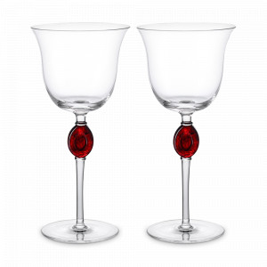 Набор из 2-х бокалов для вина, 350 мл, хрусталин, серия Bijou, LIBERTY JONES, Китай, Наборы бокалов для красного вина