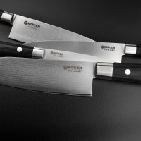 Нож для нарезки, 22,9 см, серия Damast Black, BOKER, Германия_00809280050955498419.jpg