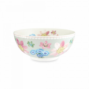 Салатник порционный, 16 см, 750 мл, фарфор, белый, зеленый, серия Primula, MAXWELL WILLIAMS, Австралия, Салатники MAXWELL & WILLIAMS