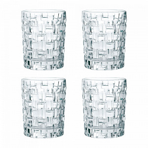 Набор из 4-х стаканов  для виски, 330 мл, хрустальное стекло, серия Bossa Nova, NACHTMANN, Германия, Бокалы для виски