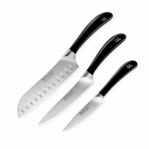 Набор из 3-х кухонных ножей поварская тройка, серия Signature knife, ROBERT WELCH, Великобритания, Английские ножи