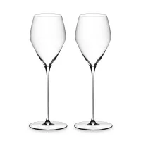Набор из 2-х бокалов для шампанского CHAMPAGNE GLASS, 327 мл, 24.7 см, хрусталь, серия Veloce, RIEDEL, Австрия, 