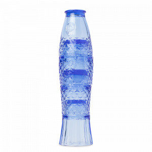 Набор из 4-х стаканов Koifish, 250 мл, стекло, голубой, DOIY, Испания, Стаканы для воды