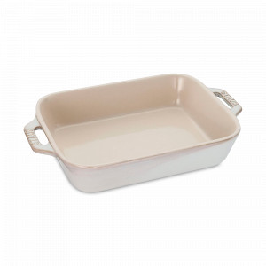 Форма для запекания, 20 х 16 см, керамика, бежевый, серия La Cocotte, STAUB, Франция, STAUB (Франция)