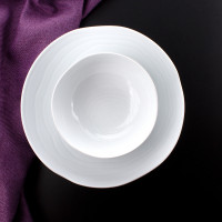 Тарелка суповая, диаметр 23 см, фарфор, серия Teck, PILLIVUYT, Франция_00812920066045409432.jpg