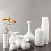 Ваза Wave, 11 см, фарфор, белый, WALLENDORFER, Германия_00813280065445192317.jpg