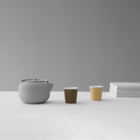 Стакан Anna, 80 мл, фарфор, коричневый, серия Anytime, VIVA Scandinavia, Дания_00803040067529079381.jpg