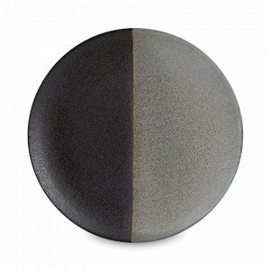 Тарелка обеденная, 27.5 см, фарфор, черно-серое, в крапинку, серия Umi, MAXWELL WILLIAMS, Австралия, Тарелки и блюда MAXWELL & WILLIAMS