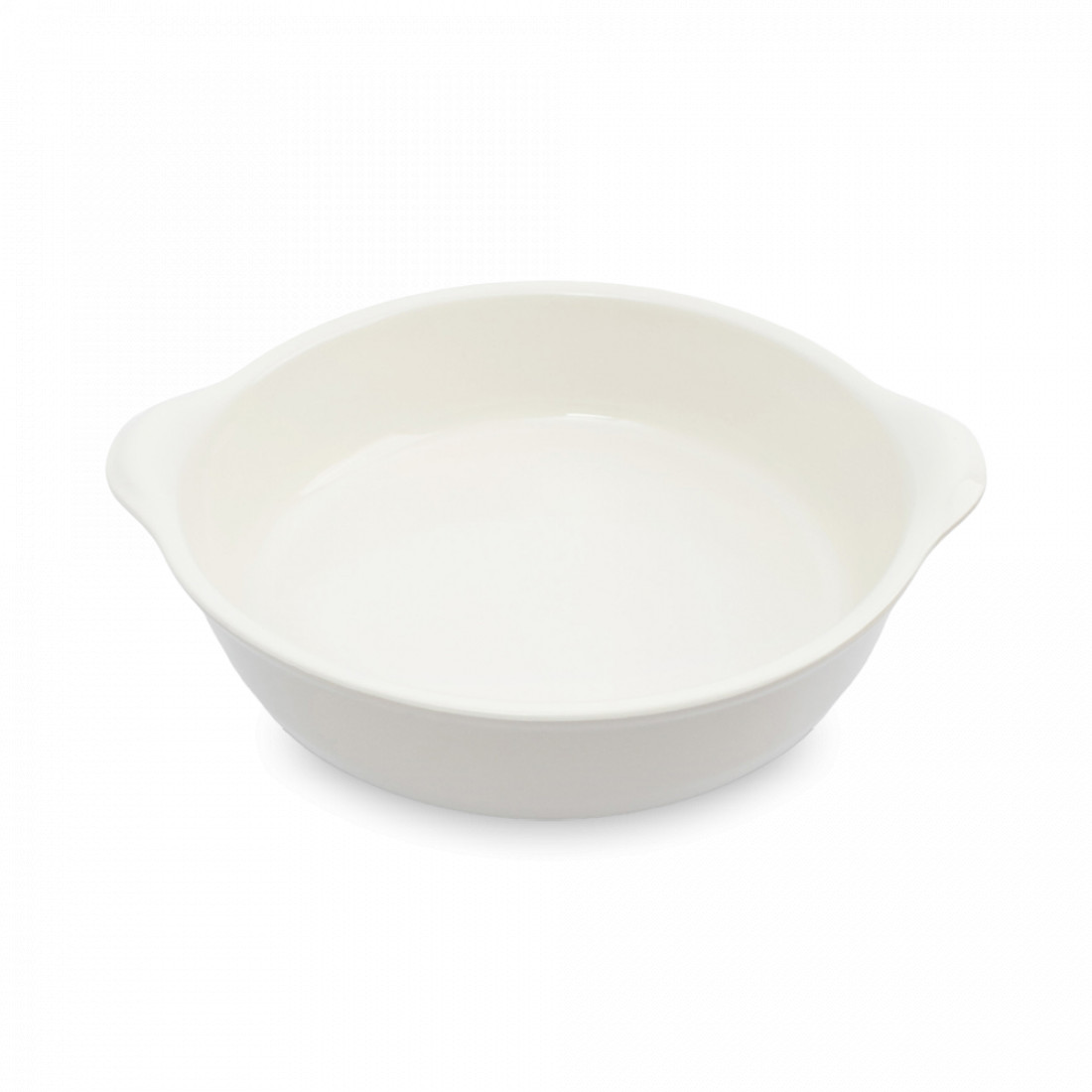 Форма круглая для запекания, 26 см, 2.2 л, керамика, бежевый, серия Baker, ANNA LAFARG, Китай