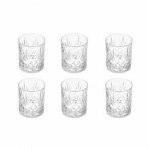 Набор из 6-ти стопок, 80 мл, хрустальное стекло, серия Melodia, RCR, Италия, Стопки и рюмки RCR