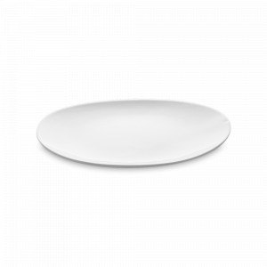 Тарелка обеденная, 27.5 х 28.5 см, фарфор, белый, серия Shell, COOKPLAY, Испания, COOKPLAY (Испания)