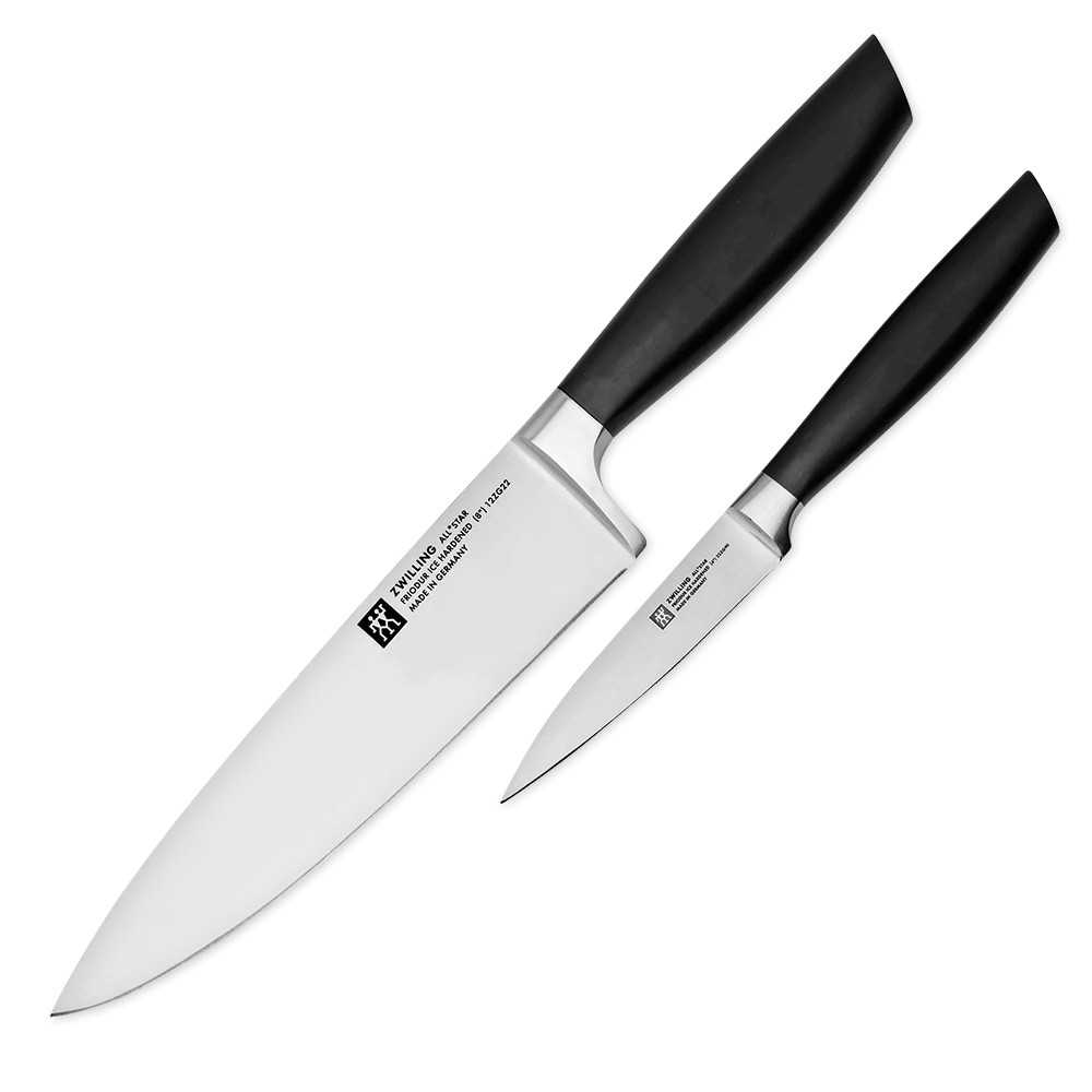 Набор из 2-х ножей, 20 и 10 см, черная рукоять, серия All Star, ZWILLING J.A. HENCKELS, Германия