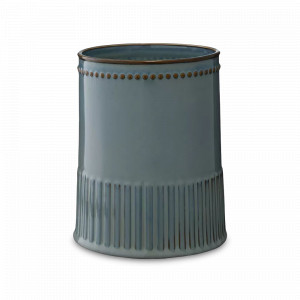 Подставка для кухонных аксессуаров, 15 х 18.3 см, фарфор, синий, коричневый, серия Kitchen Spirit, TKANO, Россия, Российский фарфор