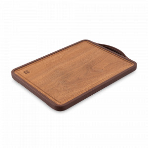 Доска разделочная двусторонняя Arlett, 44.5 х 30.5 см, пшеничное волокно, дерево, SMART SOLUTIONS, Россия, Кухонные аксессуары SMART SOLUTIONS