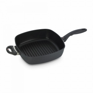 Сковорода -гриль с алмазным покрытием, 28 х 28 см, алюминий, черный, серия XD Classic+, SWISS DIAMOND, Швейцария, SWISS DIAMOND (Швейцария)