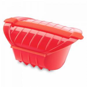 Конверт для запекания «Папильот», 1 л, 26 х 19 см, силикон, красный, LEKUE, Испания, LEKUE (Испания)