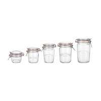 Банка для хранения, 18 см, 1 л, стекло, сталь, серия Maison Jar, LIBERTY JONES, Китай_00822830065731432709.jpg