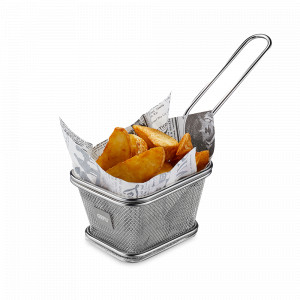 Корзинка BBQ, 20,5 х 15 см, нержавеющая сталь, стальной, GEFU, Германия, Аксессуары для гриля