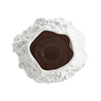 Ваза для цветов Текстура, 25.5 см, фарфор, белый матовый, серия Floral, HOME & STYLE, Китай_00817890058460995423.jpg